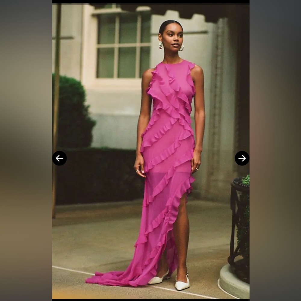 Elliatt fuchsia Orchid pink Debra Gown